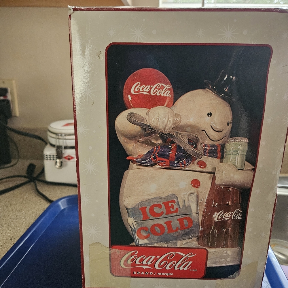 Coca-Cola Collectible Polar Bear Cookie Jar